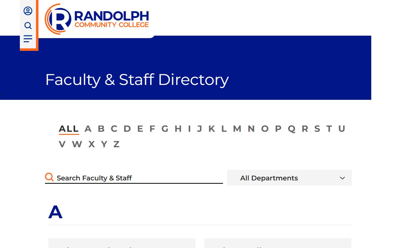 Asheboro phone directory Randolph Community College contacts