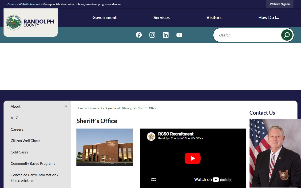 Asheboro phone directory sheriff phone numbers
